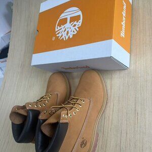 💗Men's Timberland 6 In. Premium Boot Wheat （M)💘